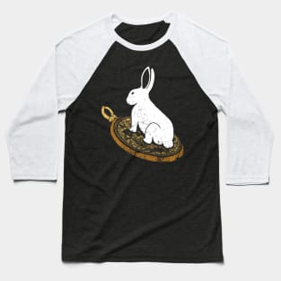 Follow The White Rabbit Baseball T-Shirt